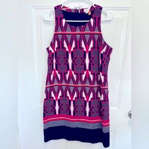 Crown and Ivy size 8 bright color dress